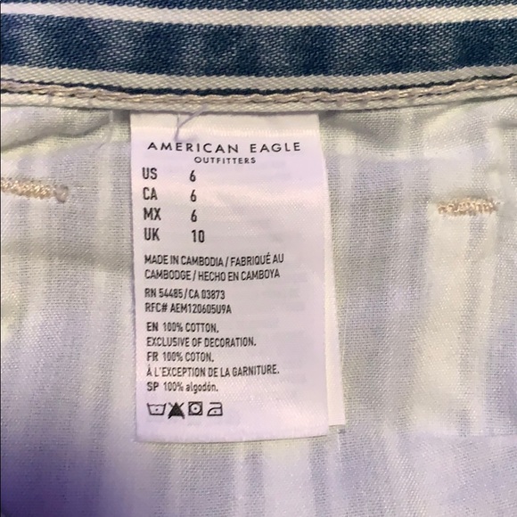 American Eagle striped shorts - Picture 3 of 3